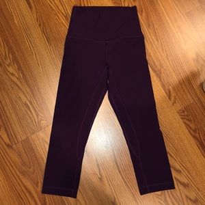 Lululemon align crop 19”